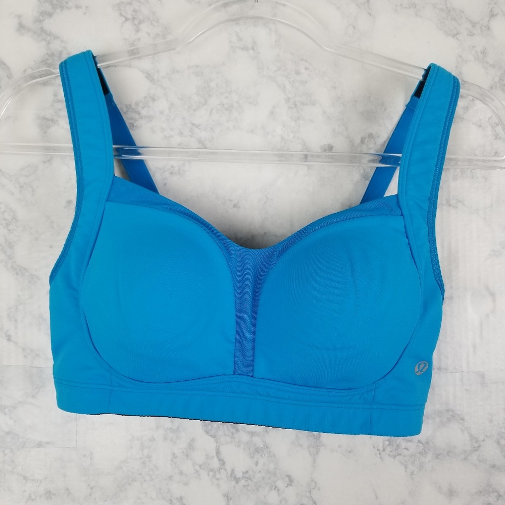 Lululemon Sports Bra size 34D Blue women